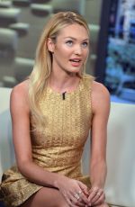CANDICE SWANEPOEL at Fox & Friends in New York