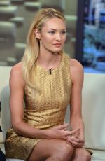 CANDICE SWANEPOEL at Fox & Friends in New York