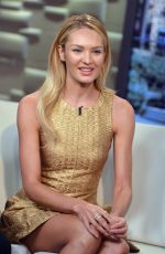 CANDICE SWANEPOEL at Fox & Friends in New York