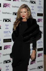 CAPRICE BOURRET at Night with Nick in London
