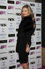 CAPRICE BOURRET at Night with Nick in London