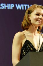 CAREY MULLIGAN at 2014 London Evening Standard Theatre Awards