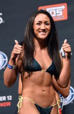 CARLA ESPARZA at Ultimate Fighter 20 Finale Weigh-in