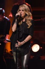 CARRIE UNDERWOOD at Tonight Show Starring Jimmy Fallon in New York