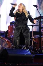 CARRIE UNDERWOOD Performs at World Aids Day Concert in New York
