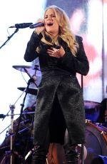 CARRIE UNDERWOOD Performs at World Aids Day Concert in New York