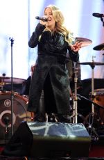 CARRIE UNDERWOOD Performs at World Aids Day Concert in New York