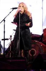 CARRIE UNDERWOOD Performs at World Aids Day Concert in New York