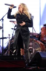 CARRIE UNDERWOOD Performs at World Aids Day Concert in New York