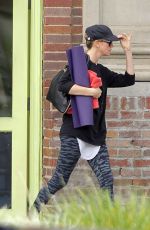 CHARLIZE THERON Arrives at a Yoga Class in Los Angeles