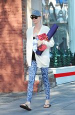 CHARLIZE THERON Leaves a Yoga Class in Los Angeles 2012