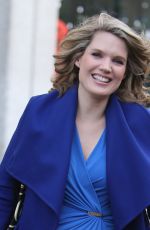 CHARLOTTE HAWKINS Leaves ITV Studios in London 0512
