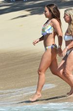 CHLOE GREEN in Bikini at a Beach in Barbados 2912