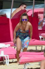 CHLOE GREEN on the  Beach in Barbados
