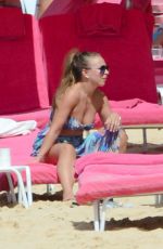 CHLOE GREEN on the  Beach in Barbados