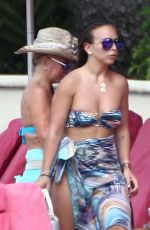 CHLOE GREEN on the  Beach in Barbados