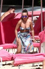 CHLOE GREEN on the  Beach in Barbados