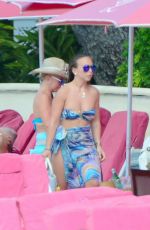 CHLOE GREEN on the  Beach in Barbados
