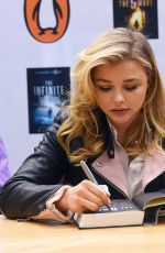 CHLOE MORETZ at The 5th Wave Book and Movie Promotion in Newnan