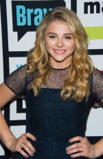 CHLOE MORETZ at Watch What Happens Live