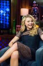 CHLOE MORETZ at Watch What Happens Live