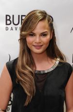 CHRISSY TEIGEN at Lord & Taylor Flagship Guys;s Night Out