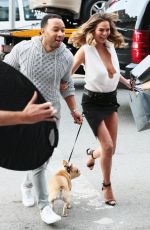 CHRISYY TEIGEN at a Photoshoot in New York
