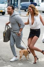 CHRISYY TEIGEN at a Photoshoot in New York