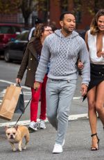 CHRISYY TEIGEN at a Photoshoot in New York