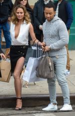 CHRISYY TEIGEN at a Photoshoot in New York