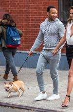 CHRISYY TEIGEN at a Photoshoot in New York