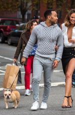 CHRISYY TEIGEN at a Photoshoot in New York