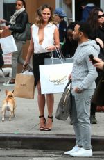 CHRISYY TEIGEN at a Photoshoot in New York
