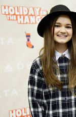 CIARA BRAVO at 2014 Holiday in the Hangar in New York