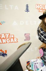 CIARA BRAVO at 2014 Holiday in the Hangar in New York