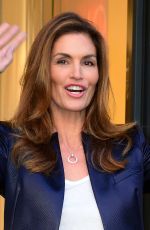 CINDY CRAWFORD at Omega Oxford Street Flagship Boutique Opening in London