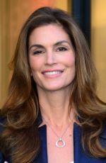 CINDY CRAWFORD at Omega Oxford Street Flagship Boutique Opening in London