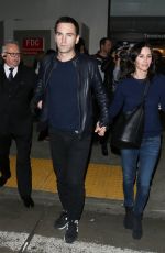 COURTNEY COX Arrives at LAX Airport in Los Angeles 1712