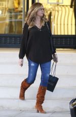 DAISY FUENTES Shopping at Barneys New York in Beverly Hills