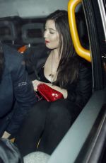 DAISY LOWE Arrives at Chiltern Firehouse in London