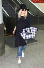 DAKOTA FANNING Leaves LAX Airport in Los Angeles 1912