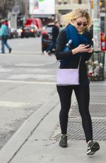 DAKOTA FANNING Out and About in New York 1812