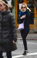 DAKOTA FANNING Out and About in New York 1812