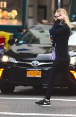 DAKOTA FANNING Out and About in New York 1812