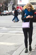 DAKOTA FANNING Out and About in New York 1812