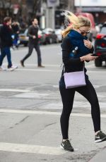 DAKOTA FANNING Out and About in New York 1812