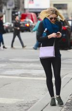 DAKOTA FANNING Out and About in New York 1812