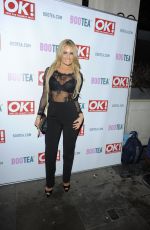 DANIELLE ARMSTRONG at Sanctum Soho Hotel Christmas Party in London