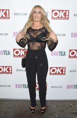 DANIELLE ARMSTRONG at Sanctum Soho Hotel Christmas Party in London