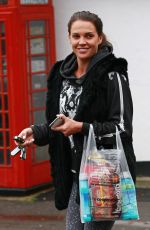 DANIELLE LLOYD Out and About in Manchester
